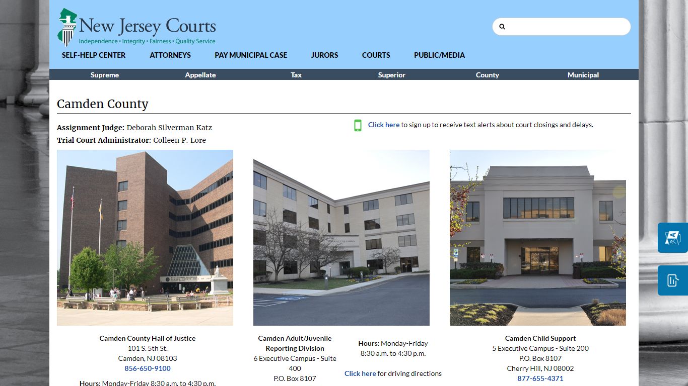Camden County - New Jersey Superior Court